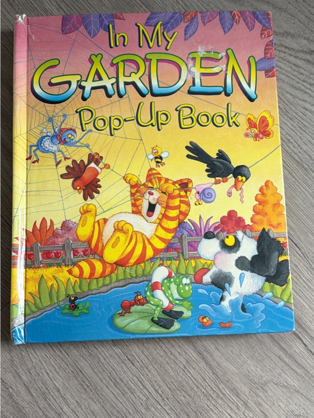 In My Garden Pop-Up Book - Colorful Kids Pop-Up Story